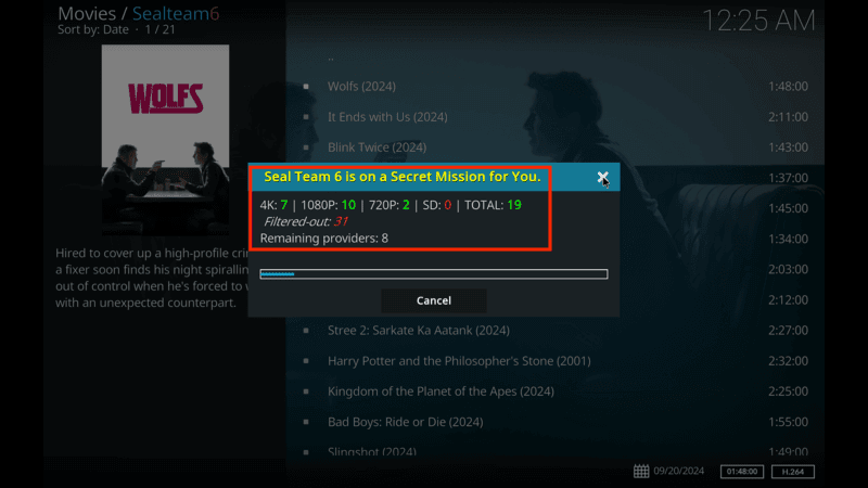FireStick Kodi SealTeam6 Addon
